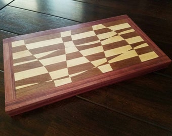 Striped Drunken Cutting Board