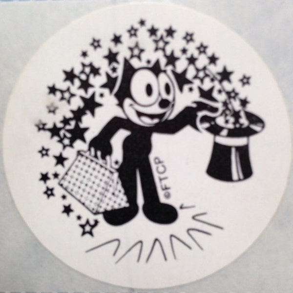 Felix The Cat and his bag of tricks sticker