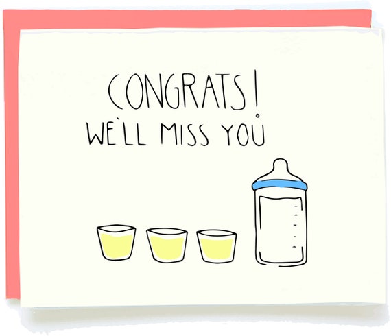 Carta Gravidanza Divertente Congratulazioni Gravidanza Carta Etsy