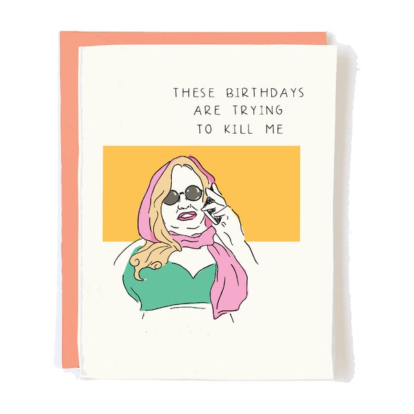 Funny Birthday Card for Her, Birthday Card for him, Snarky Birthday Card, Boyfriend, Girlfriend
