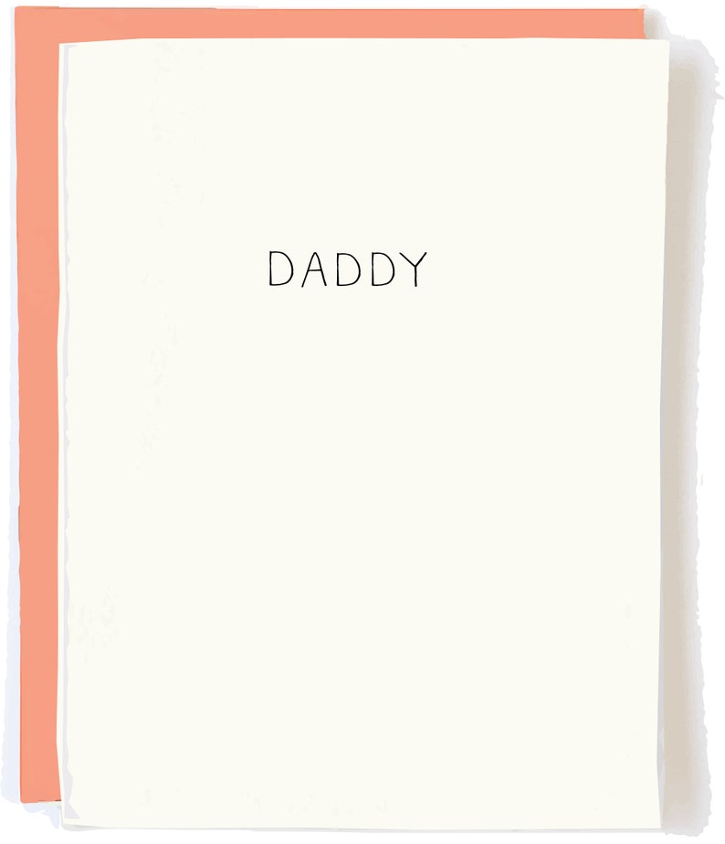 Daddy Birthday Card, Father's Day Card, Funny Birthday Card, Daddy Greeting Card, Gay Birthday Card, Best Friend Birthday, Birthday Gift image 1