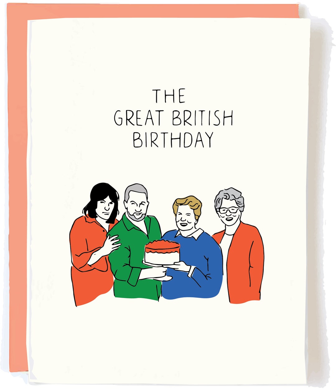 Great British Birthday Card Mary Barry Funny Birthday Card for Best