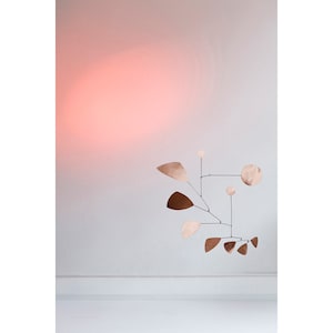 Mobile Copper Leaves