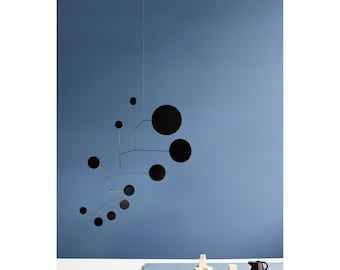 Mobile Black Lappalainen Brass Hanging Art