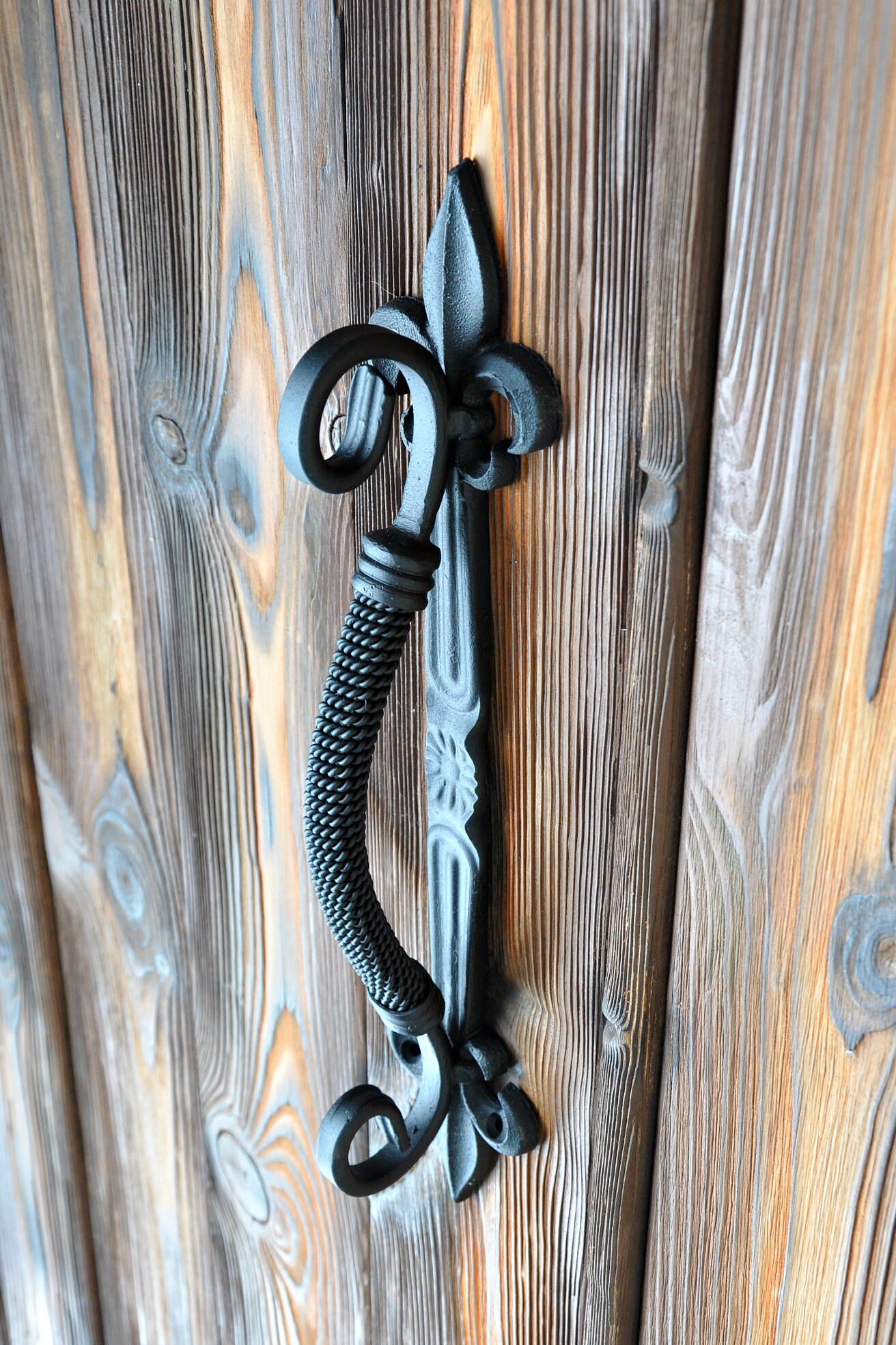 Set of 2 Garage Door Pull Handle Wooden Door Metal Gate Decor Etsy