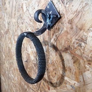 Metal towel holder, Kitchen towel, Hand towel holder, Bathroom towel bar, Iron towel bar, Kitchen Decor, Farm House Decor