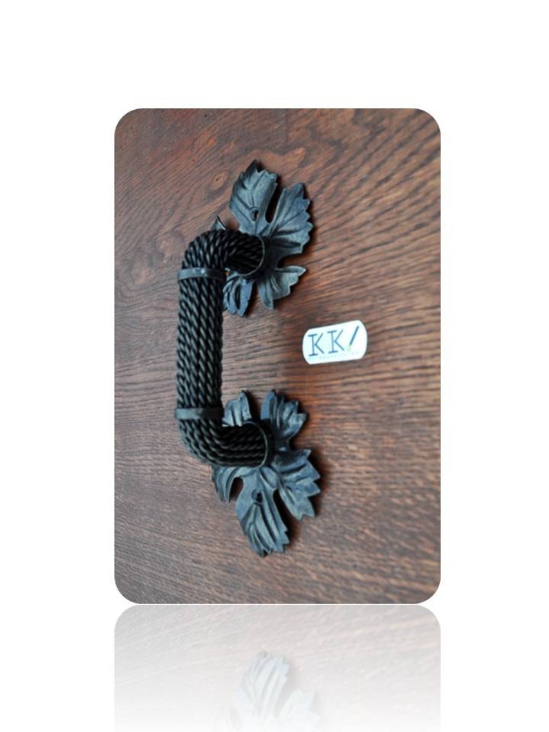 Wooden Door Pull Forged Door Handles Door Knob Metal Door Handle Wrought Iron Handle For The Front Door Wicket Gate Home Decor