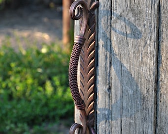 Spedizione espressa DHL: Maniglia per porta, Maniglia in metallo, Porta in legno, Maniglia in ferro battuto, Porta d'ingresso, Sportello con maniglia, Cancello con maniglia, Decorazione rustica