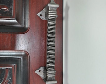 Maniglia porta di ferro, arredamento Furniture Rustik, maniglia Garage, Barn pull, maniglia della porta anteriore, maniglia forgiata, tirare metallo, stile cinese Arredamento Home