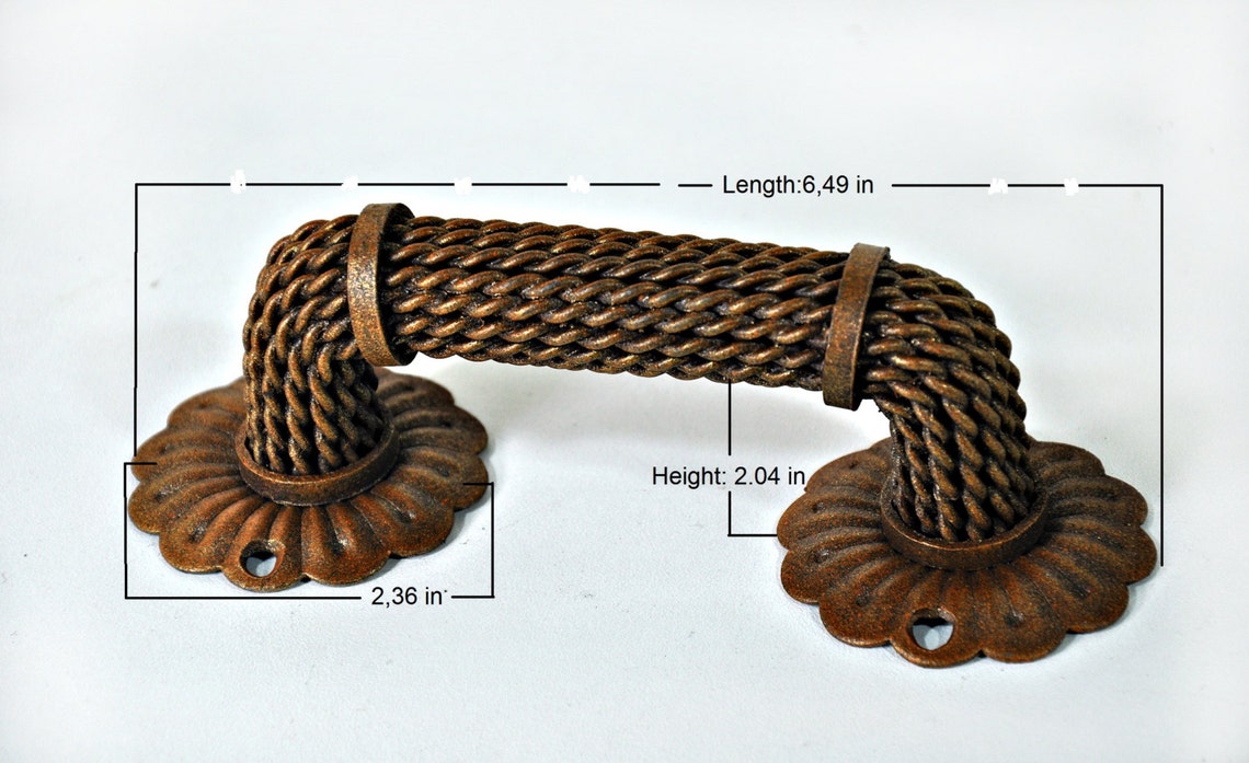 Forged Handle Front Door Handle Metal Handle for Doors Gates Wickets ...