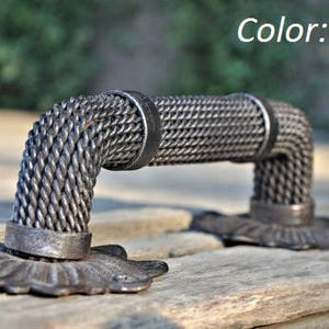 Front Door Handle Metal Handles Forged Handles for Doors Gates Wickets ...
