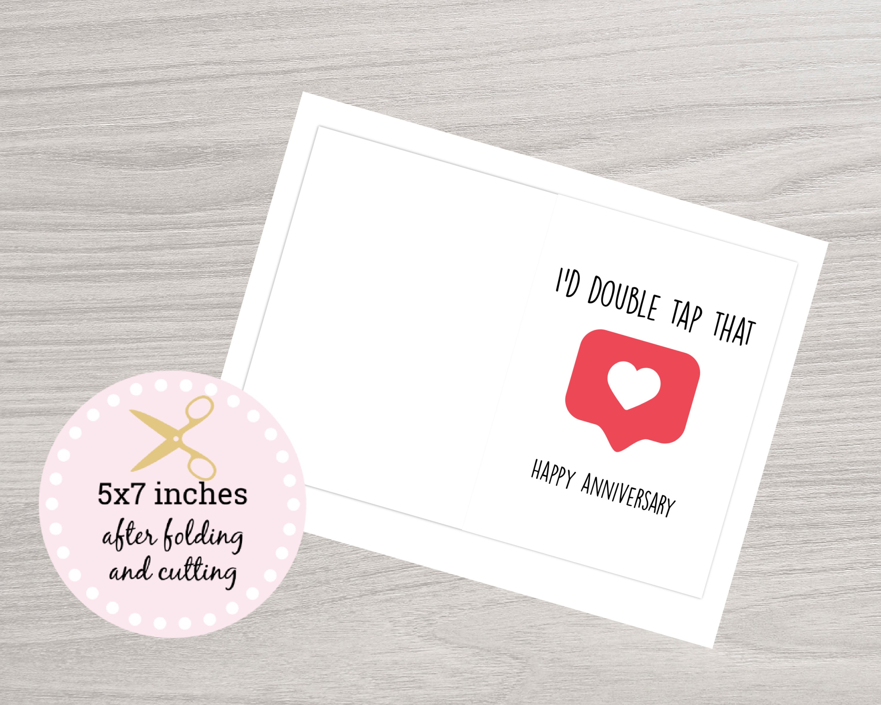 Funny Anniversary Card, Printable Anniversary Card, Card, Card for Her ...