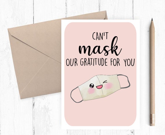 Printable Appreciation Card Printable Thank You Card Nurse Etsy