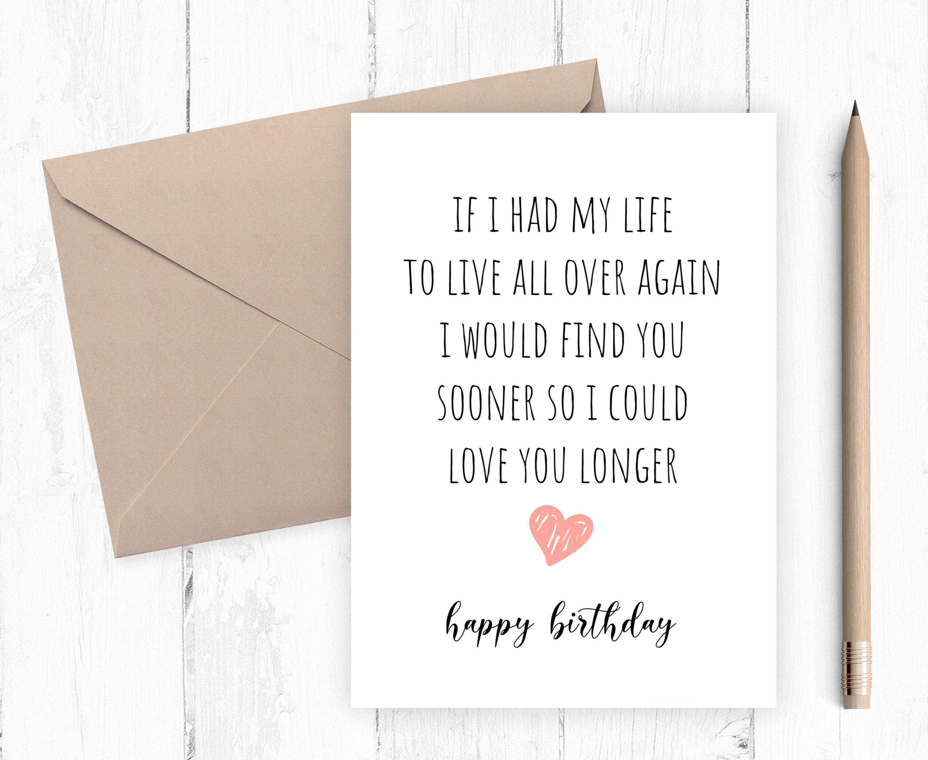 Love Card for Boyfriend, Card for Groom, Romantic Card, Bride's