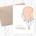 Printable Happy Birthday Card for Her Happy Birthday Card - Etsy