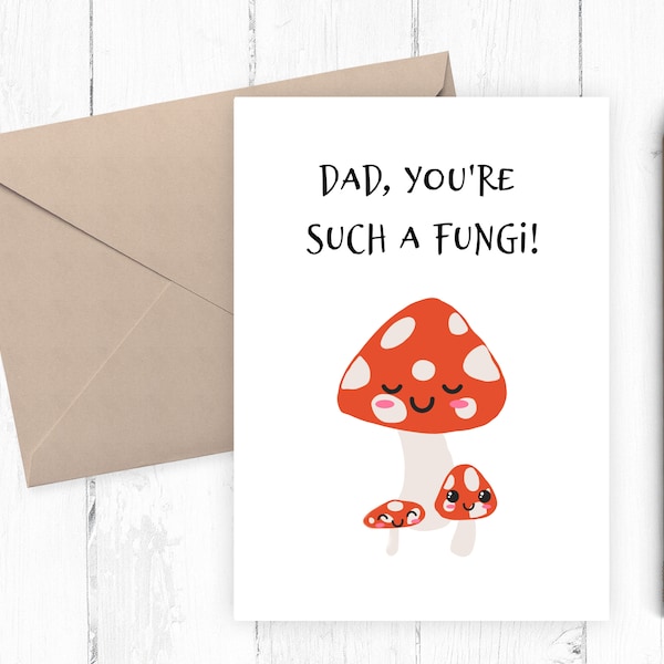 Funny Happy Birthday Card to Dad, Printable Humor Happy Birthday Card for Dad, Happy Birthday Dad, Instant Download, PDF JPG 5x7 8x10