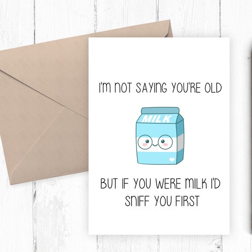Funny Birthday Card Printable Getting Old Birthday Card Card - Etsy Funny Birthday Card Printable Getting Old Birthday Card Card - Etsy
