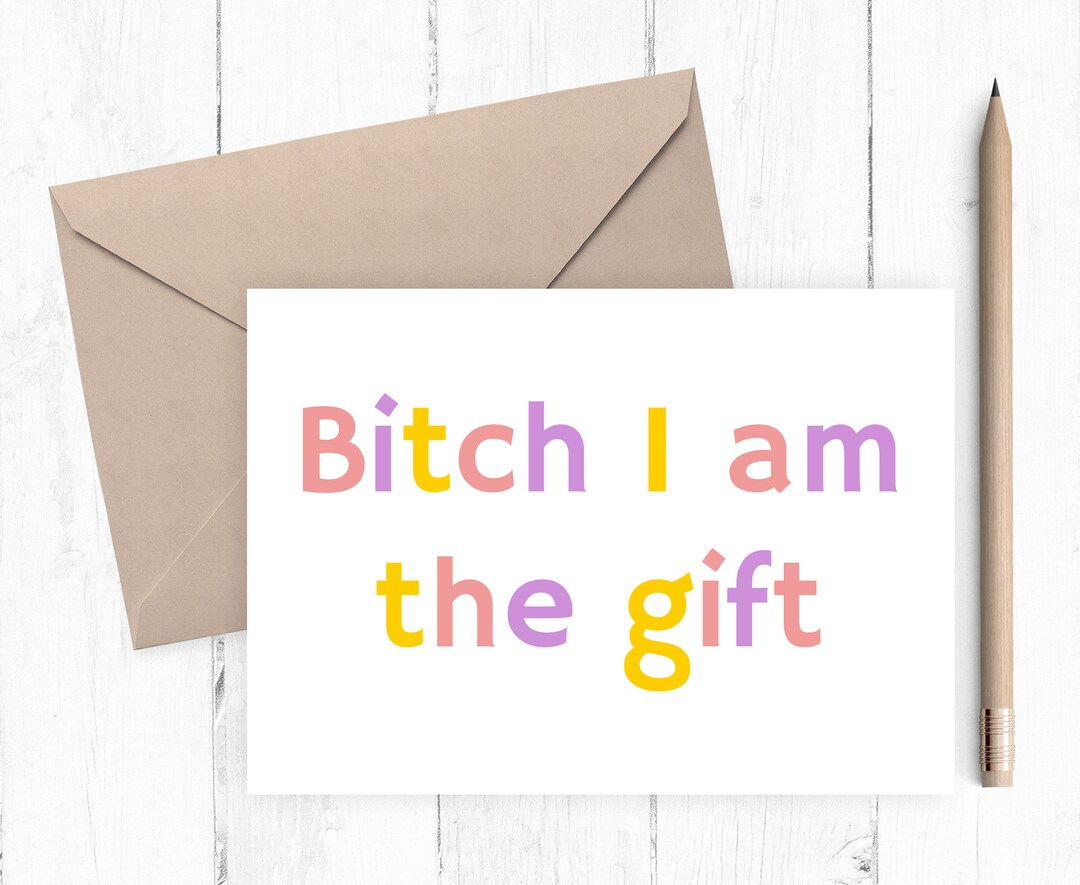 Funny Printable Birthday Card to Friend, Happy Birthday Card, Birthday ...