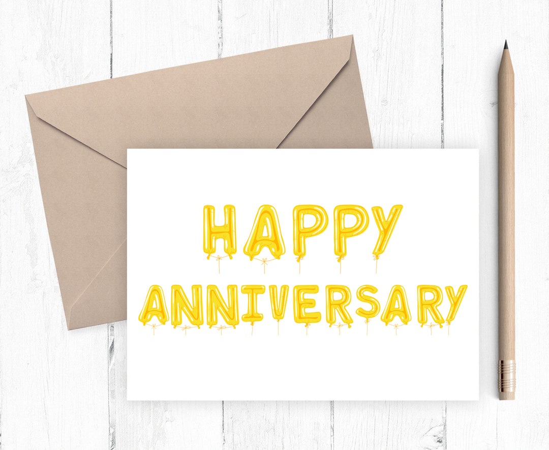 Printable Happy Anniversary Card Happy Anniversary Card Anniversary Gift Instant Download Printable Happy Anniversary Card Happy Anniversary Card Anniversary Gift Instant Download