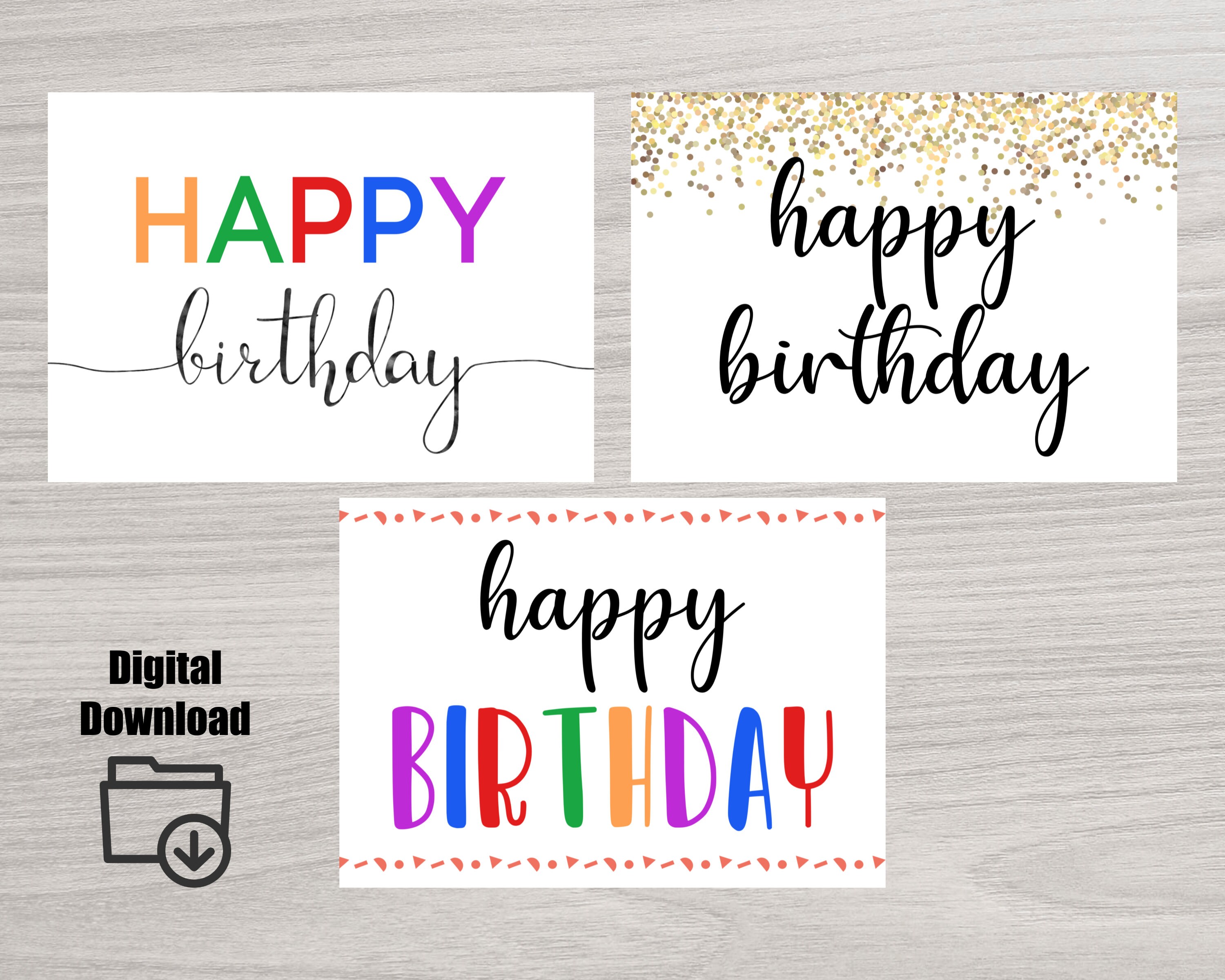 Printable Birthday Cards