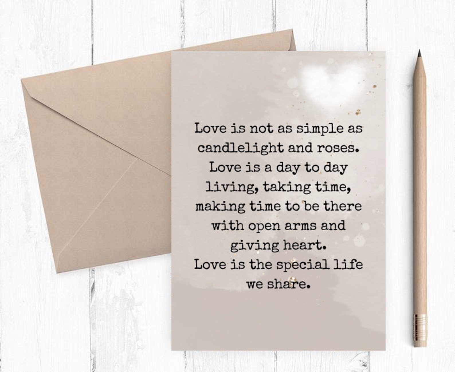 Love You Romantic Card, Printable Anniversary Card, Card, Card for Her ...