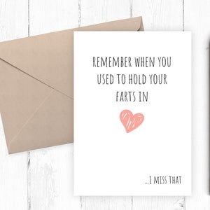 Tarjeta de cumpleaños/aniversario divertida para el marido, tarjeta de cumpleaños/aniversario imprimible para el marido, tarjeta de la esposa, PDF JPG 5x7