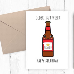 Funny Beer Birthday Card, Birthday Card for Him, Boyfriend Birthday ...