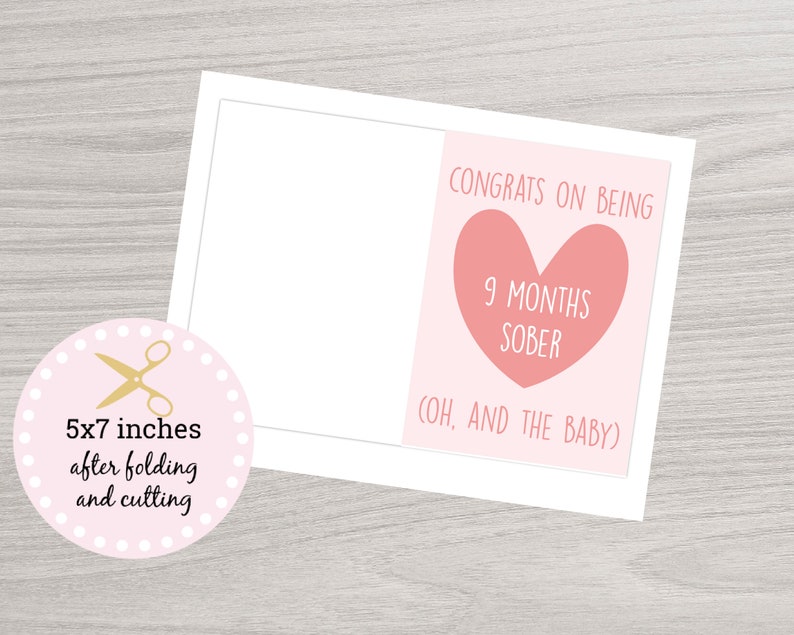 Printable Funny Baby Shower Card Baby Shower Card Instant - Etsy