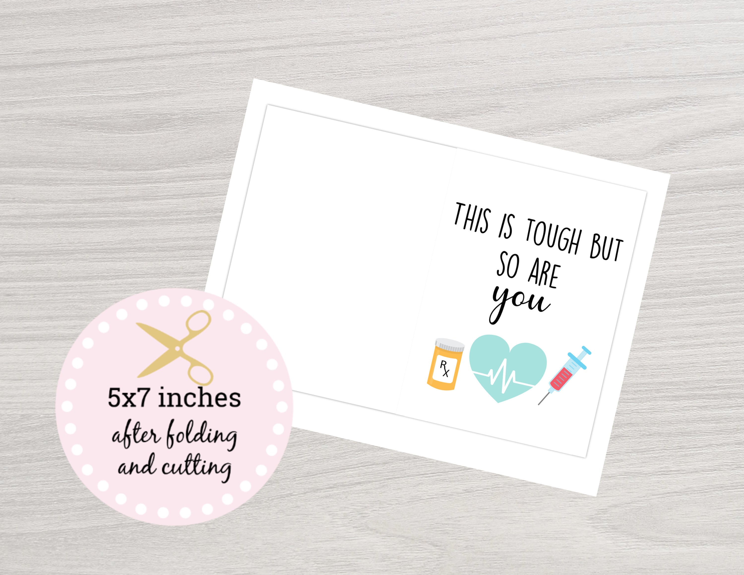 Nurse appreciation card Printable Card for Nurse Instant | Etsy