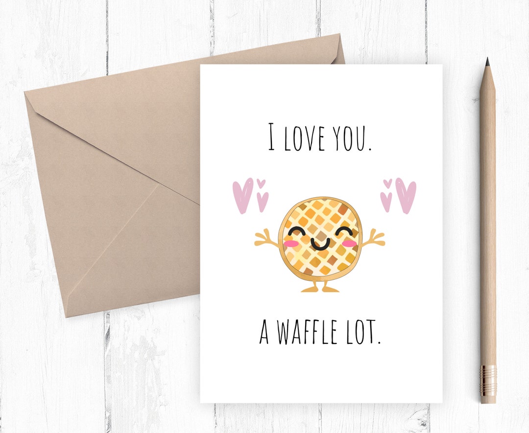 Funny Love You Card, Printable Anniversary Card, Card, Card for Her ...