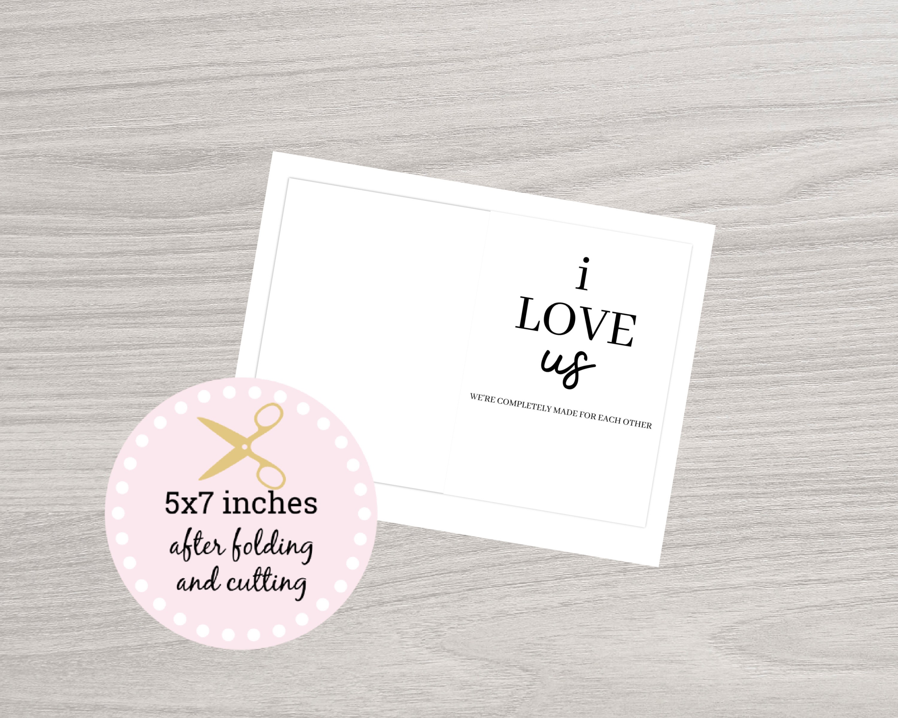 Printable Romantic Love You Card, Printable Anniversary Card, Card ...