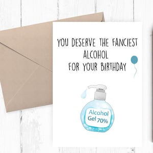 Birthday Quarantine Card, Social Distancing Card, Birthday Card, Funny ...
