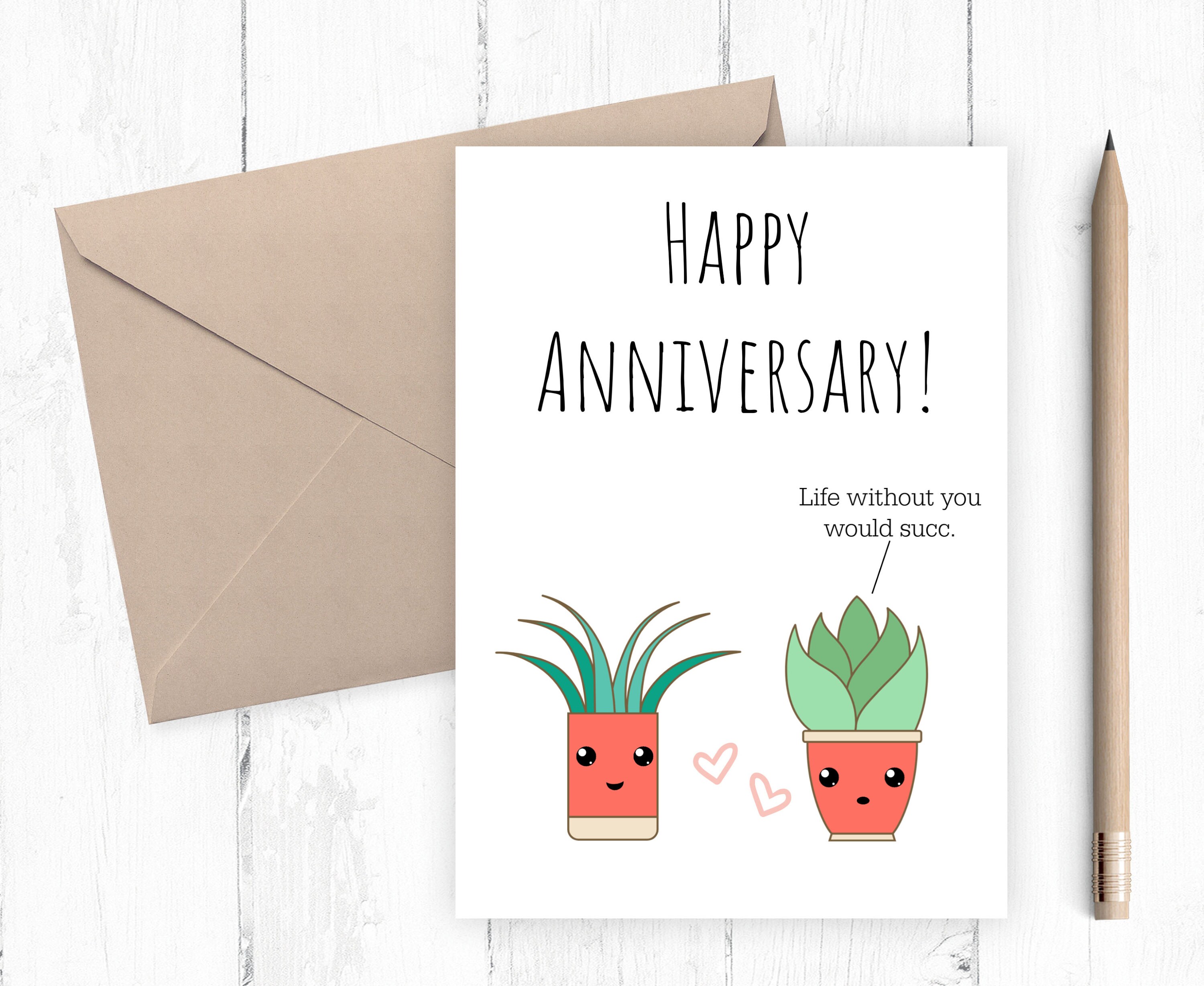 Printable Anniversary Card Instant Download Happy - Etsy