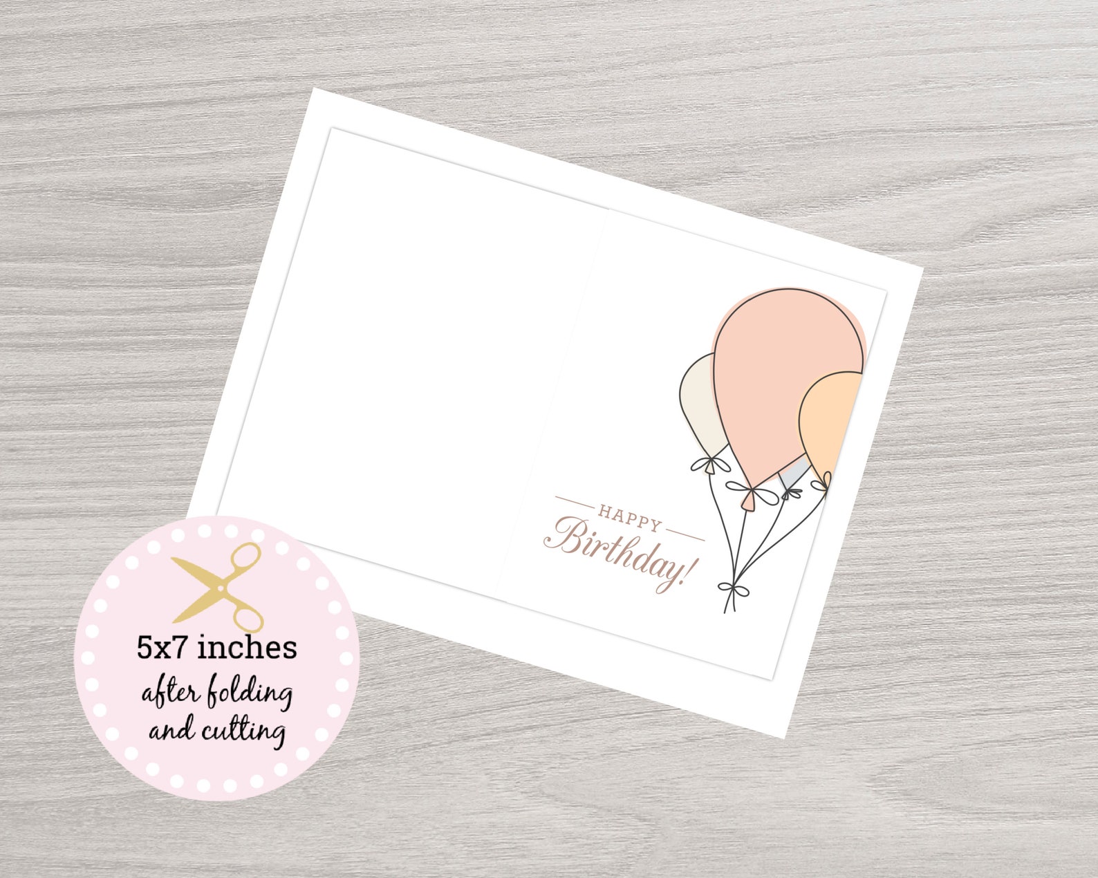 Printable Happy Birthday Card for Her Happy Birthday Card - Etsy