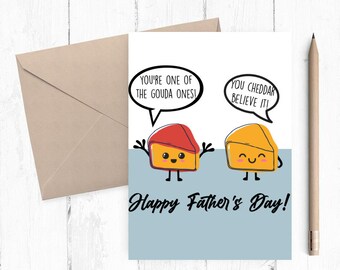 Funny Happy Fathers Day Card From Daughter Joke Father's - Etsy