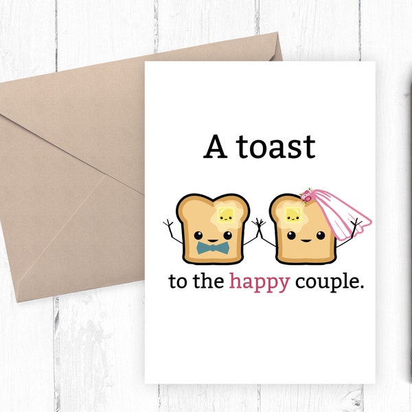 Printable Wedding Card, Instant Download, Funny Wedding Card, Congratulations card, Cute Wedding card , 5x7 PDF JPG