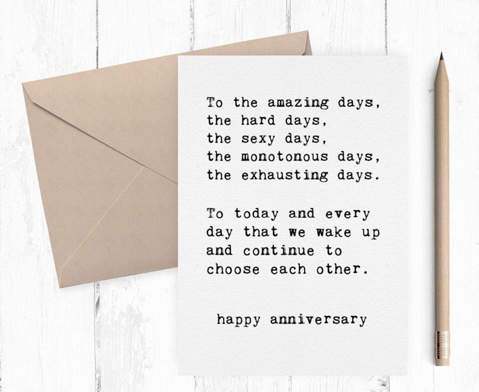 Romantic I Love You Card, Printable Anniversary Card, Card, Card for ...