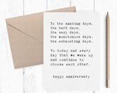 Romantic I Love You card, Printable anniversary card,  card, card for her, card for him, instant download love you card PDF 5x7