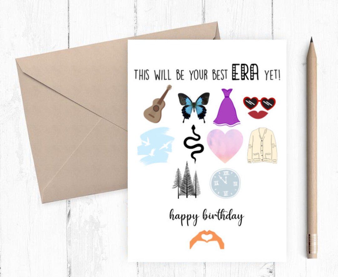 Printable Happy Birthday Card, Happy Birthday Card, Instant Download ...