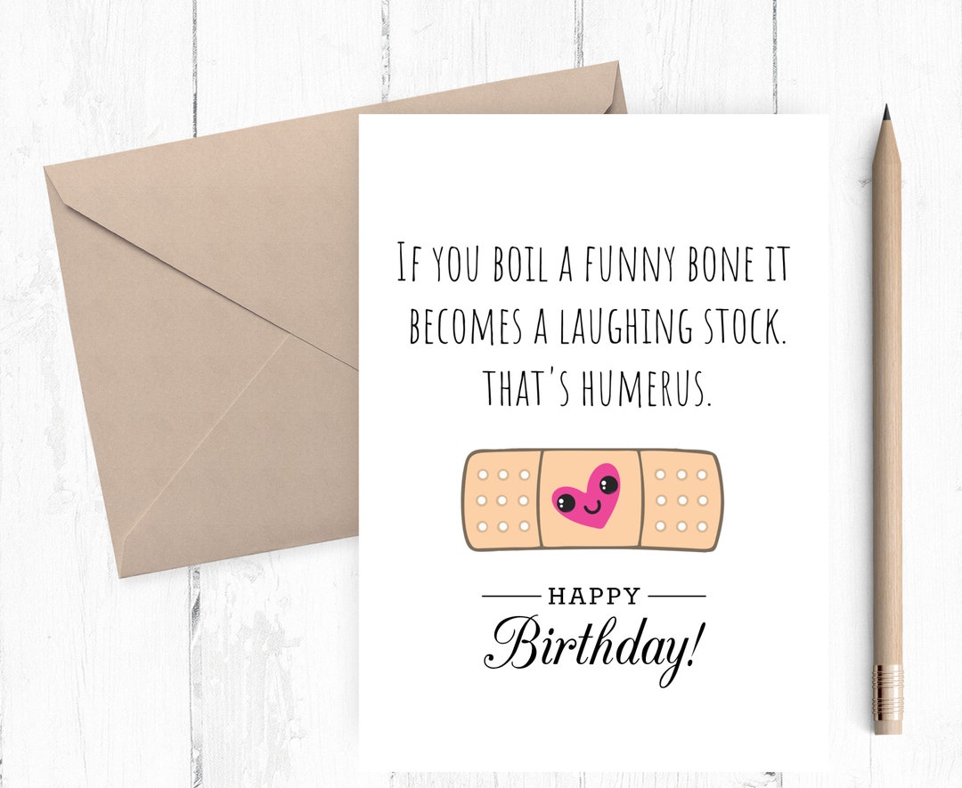 Funny Nurse Doctor Card, Funny Medical Birthday Card, Instant Download ...