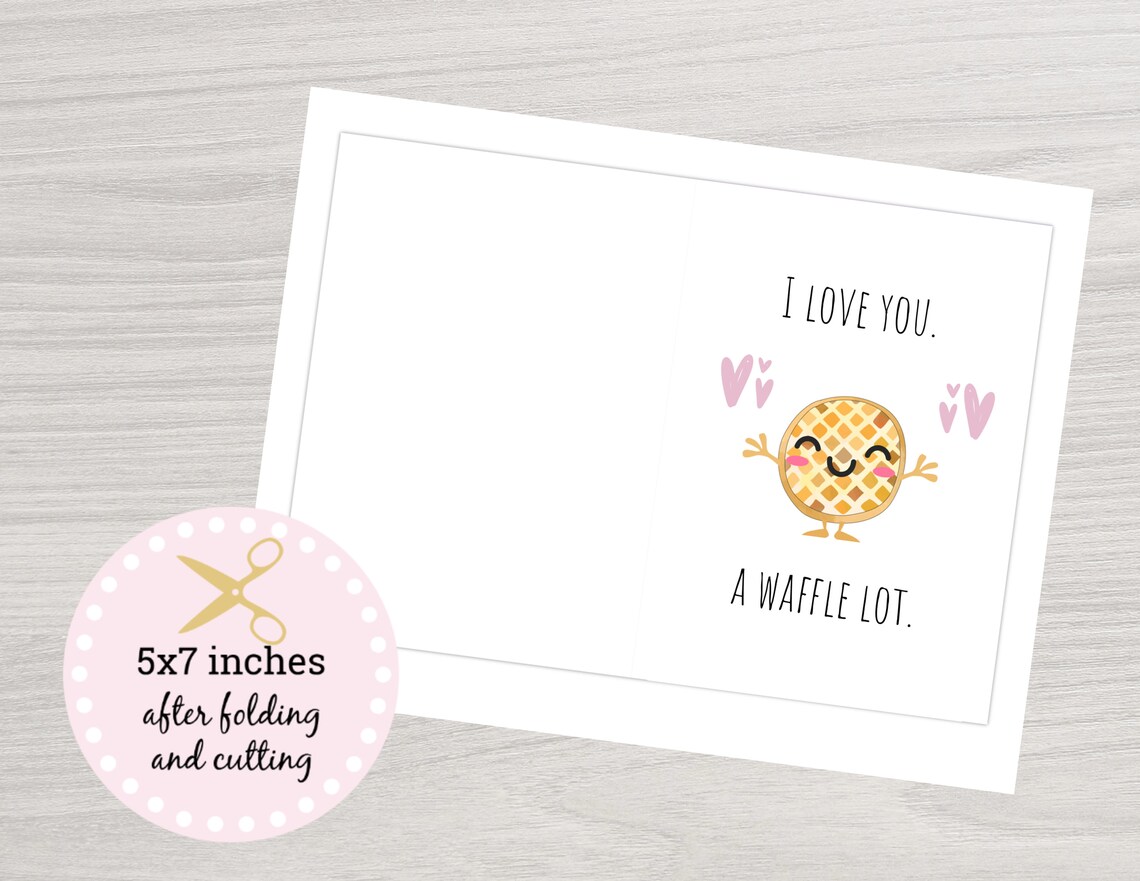 Funny Love You Card, Printable Anniversary Card, Card, Card for Her ...