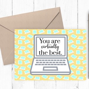 Thank you for teaching me from a social distance card, printable card for teacher, thank you teacher card, instant download 5x7 pdf png