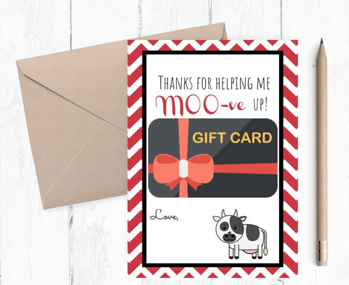Chicken Restaurant Gift Card Printable Teacher Gift Card Etsy