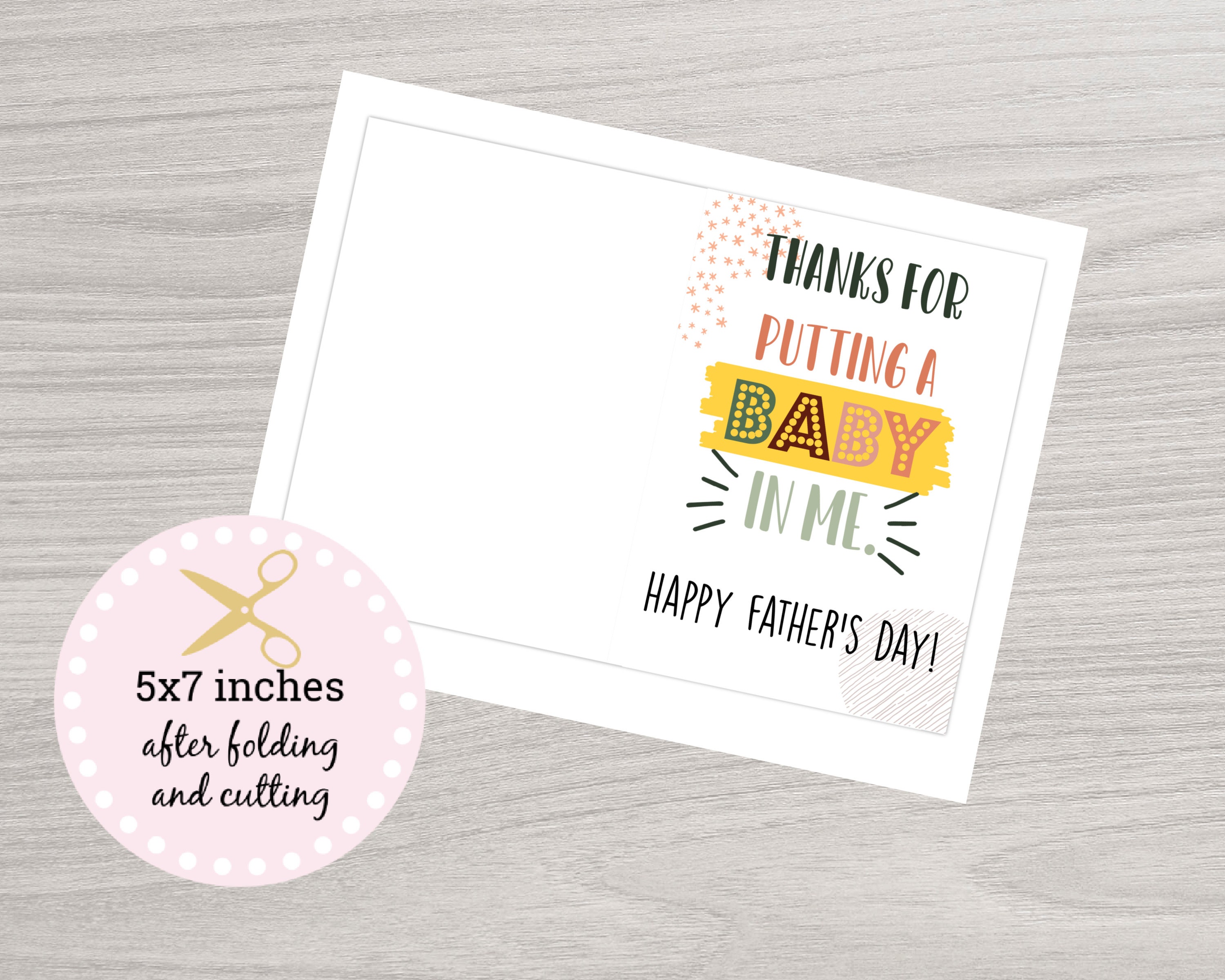 funny happy fathers day card card to husband printable etsy