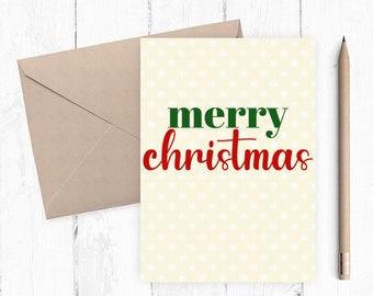 Merry Christmas to My Friend Toilet Paper Card Printable PDF - Etsy