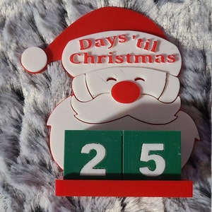 Days &#39;til Christmas Countdown Decoration