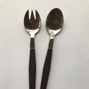 Vintage Danish Lundtofte Salad Serving Set