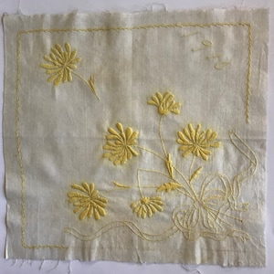 Vintage Pillow Top From 1910