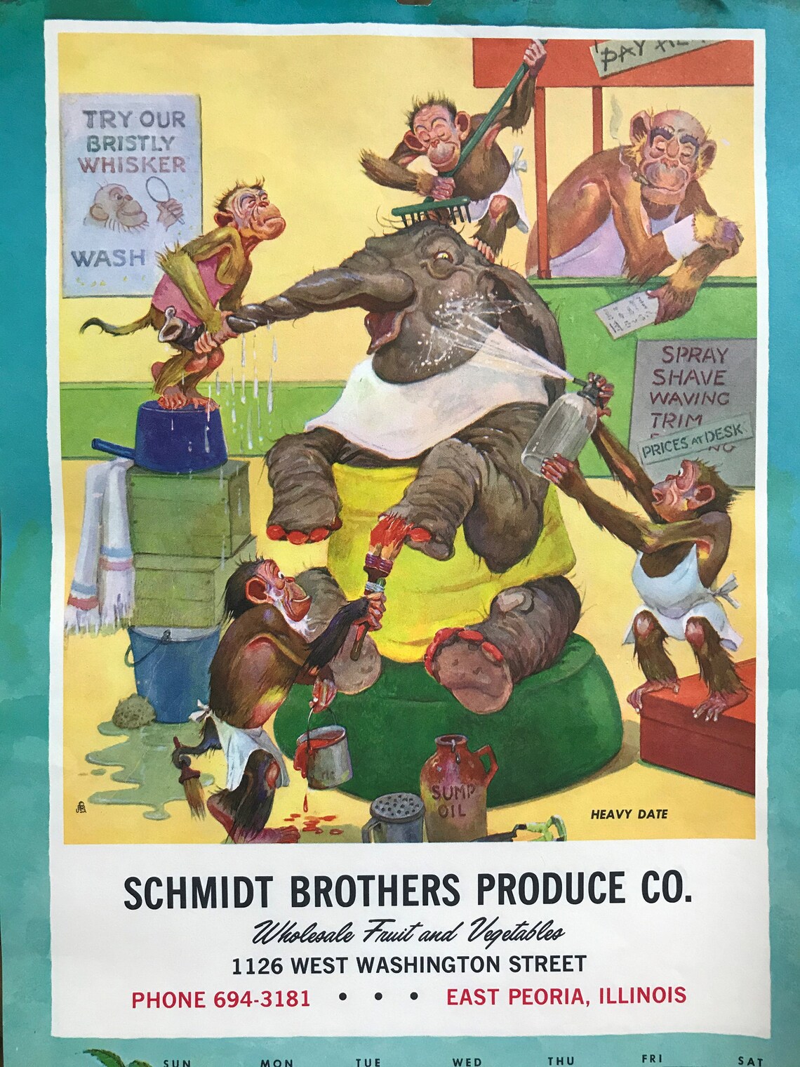 vintage-1974-monkey-calendar-etsy