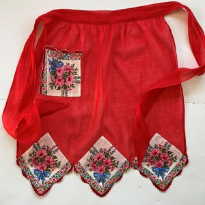 Vintage Handkerchief Apron